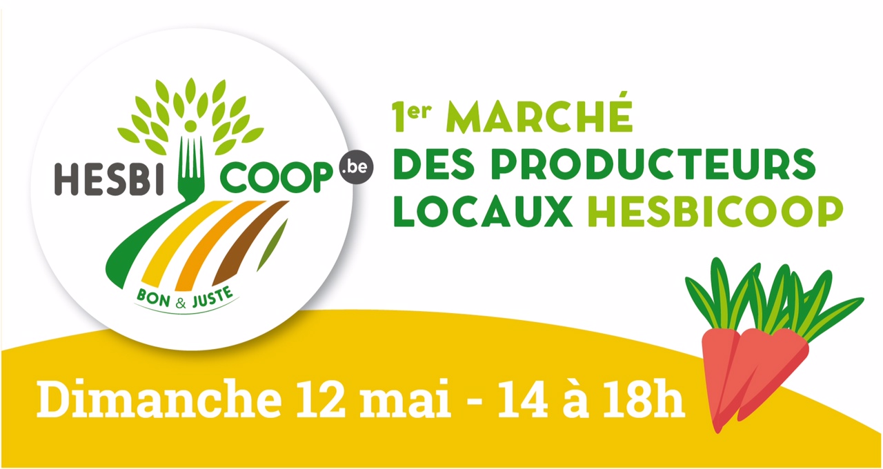 1er Marché de producteurs locaux le 12 mai à Hollogne-sur-Geer !