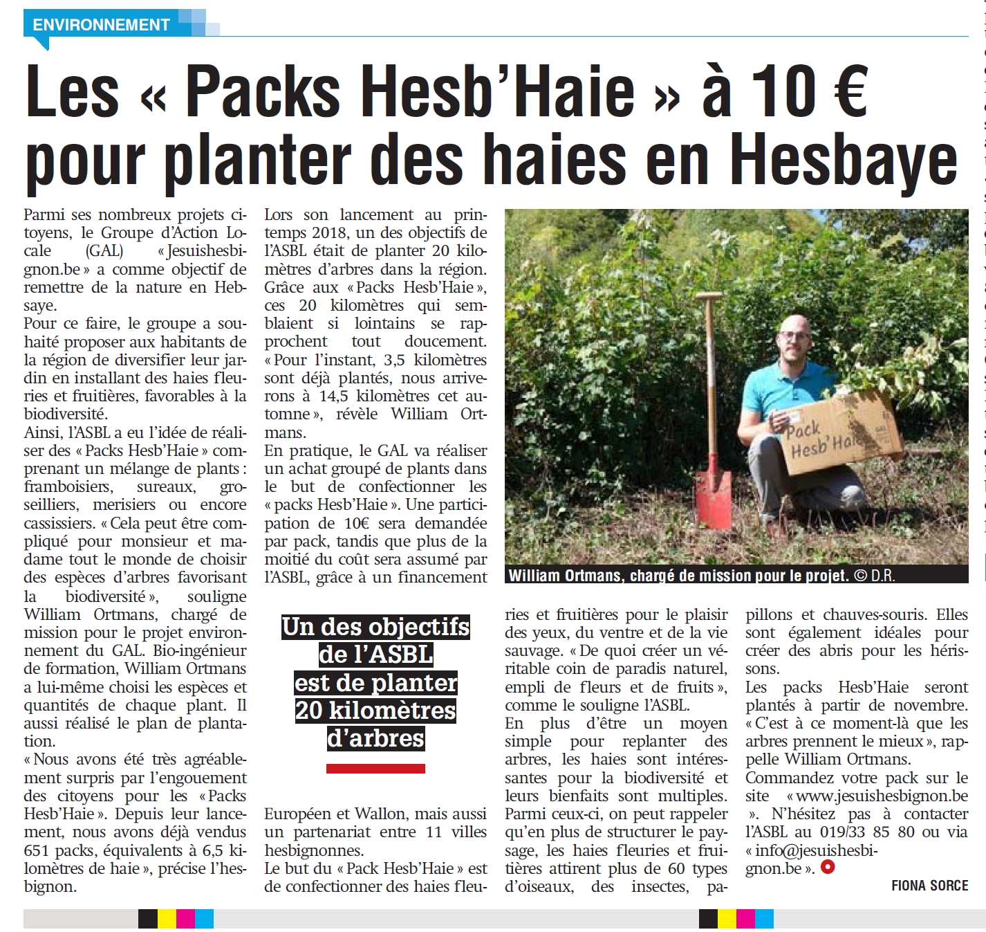 Le Pack Hesb’Haie dans La Meuse