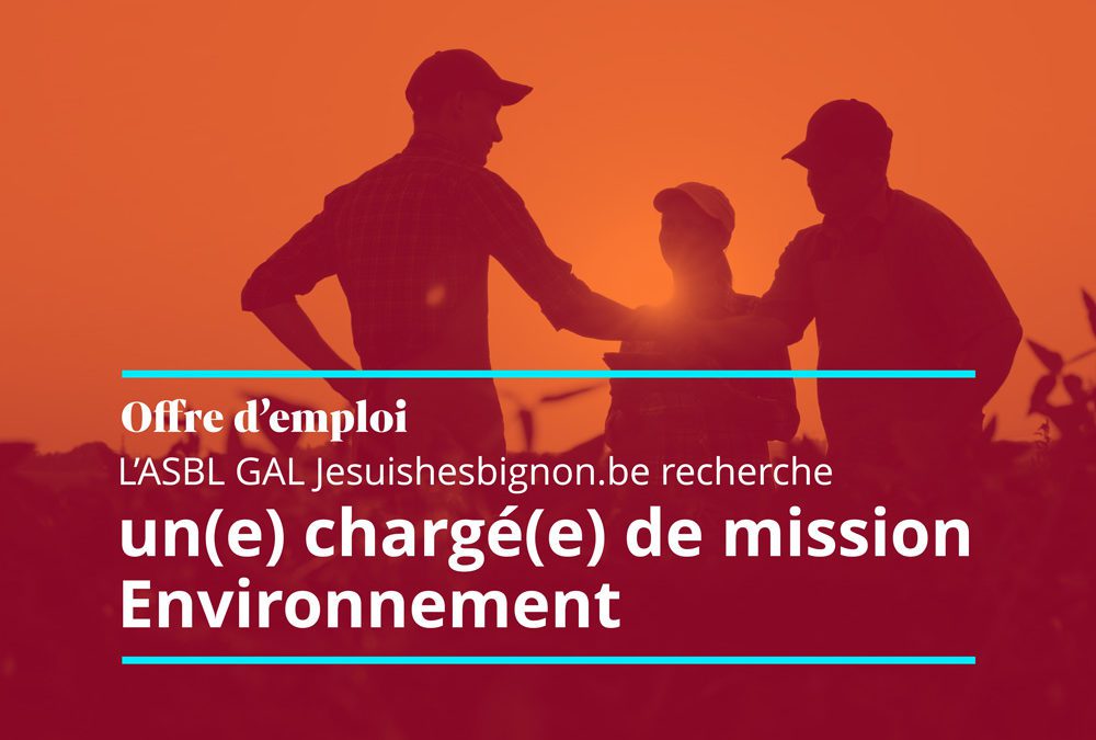 Offre d’emploi : Chargé(e) de mission Agro-Environnement