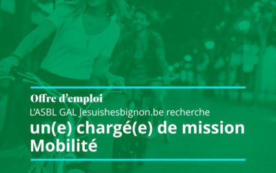 Offre d’emploi : Chargé(e) de mission Mobilité
