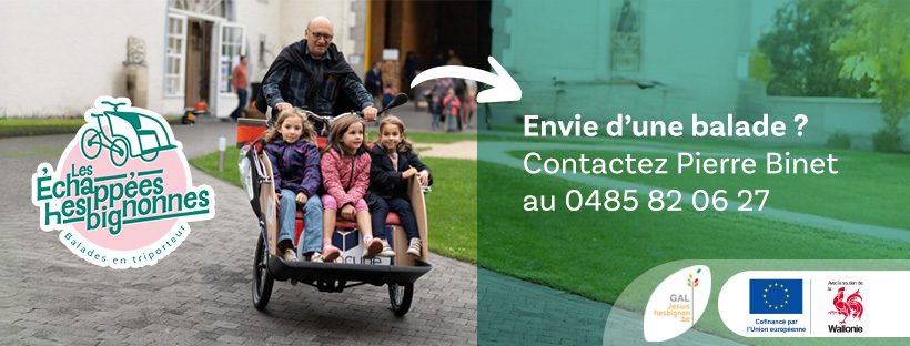 Envie d’une balade en triporteur ?